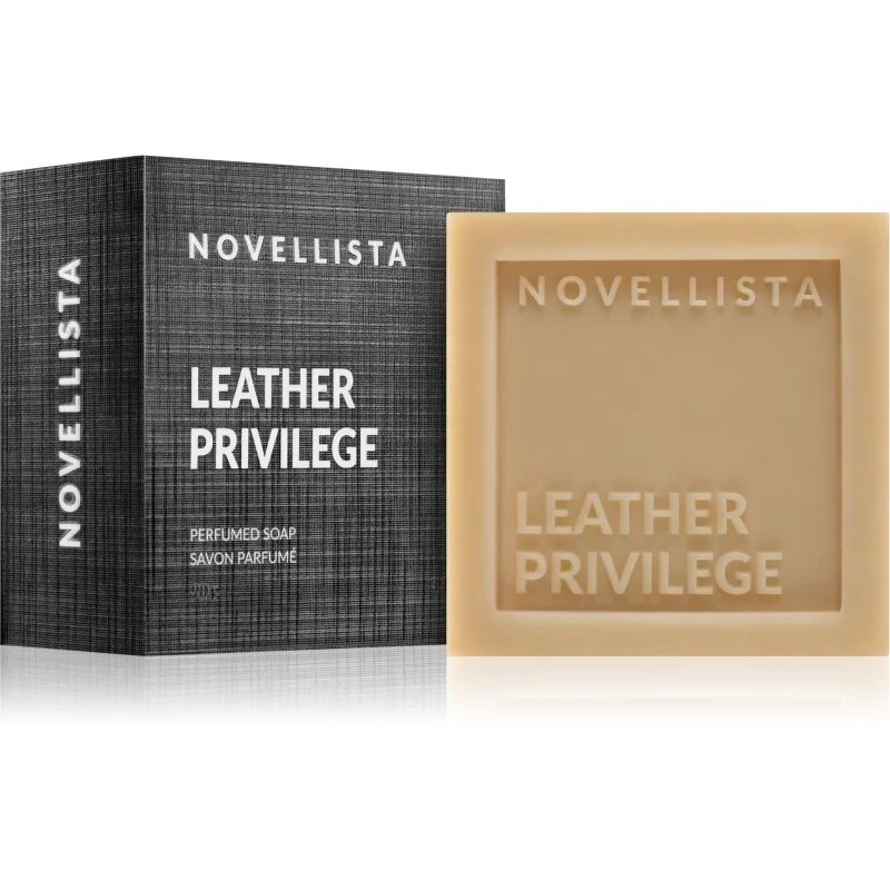 NOVELLISTA Leather Privilege Perfumed Soap parfumsko milo uniseks 90 g