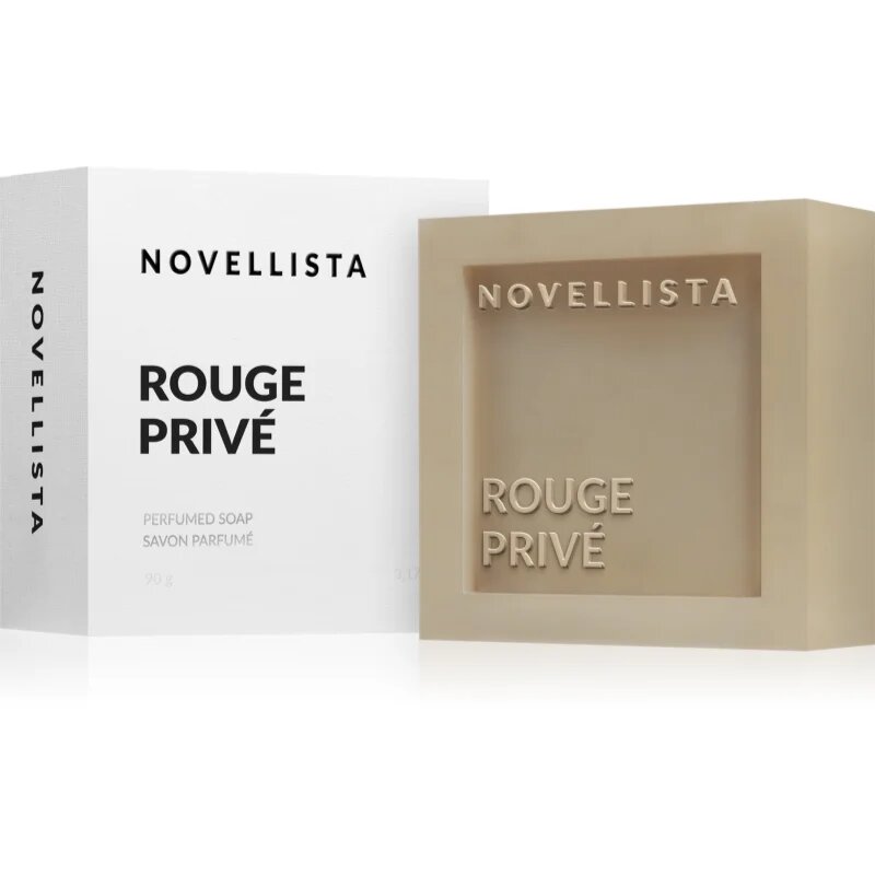 NOVELLISTA Rouge Privé luksuzno trdo milo za obraz roke in telo za ženske 90 g