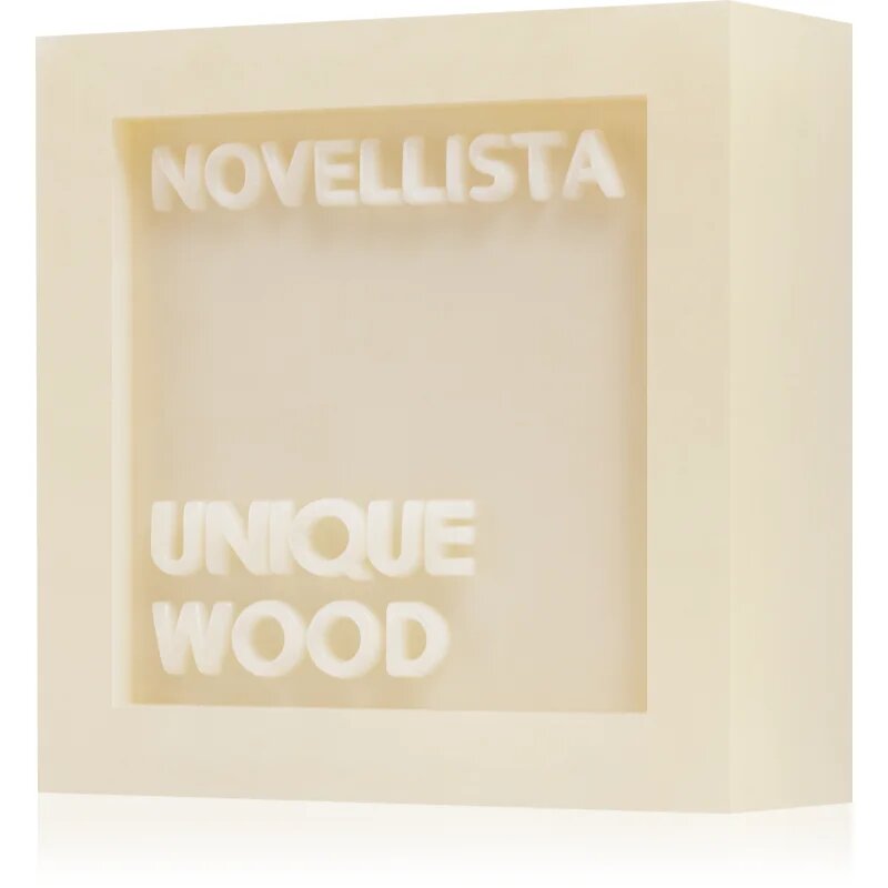 NOVELLISTA Unique Wood luksuzno trdo milo za obraz roke in telo uniseks 90 g