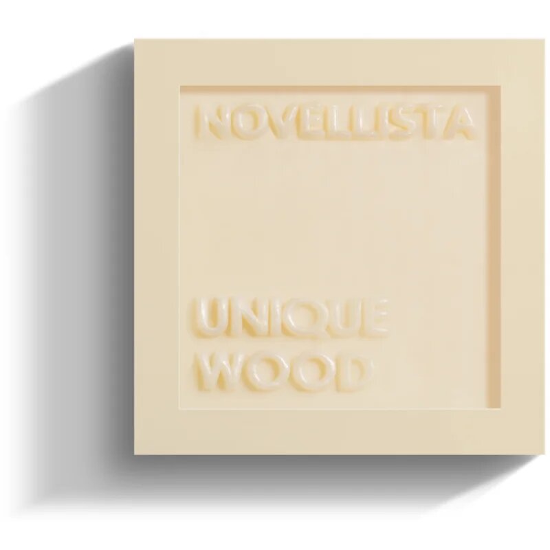 NOVELLISTA Unique Wood luksuzno trdo milo za obraz roke in telo uniseks 90 g