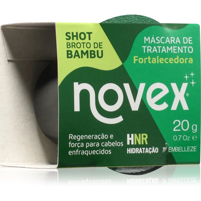 Novex Bamboo Mask Shot maska za lase 20 g