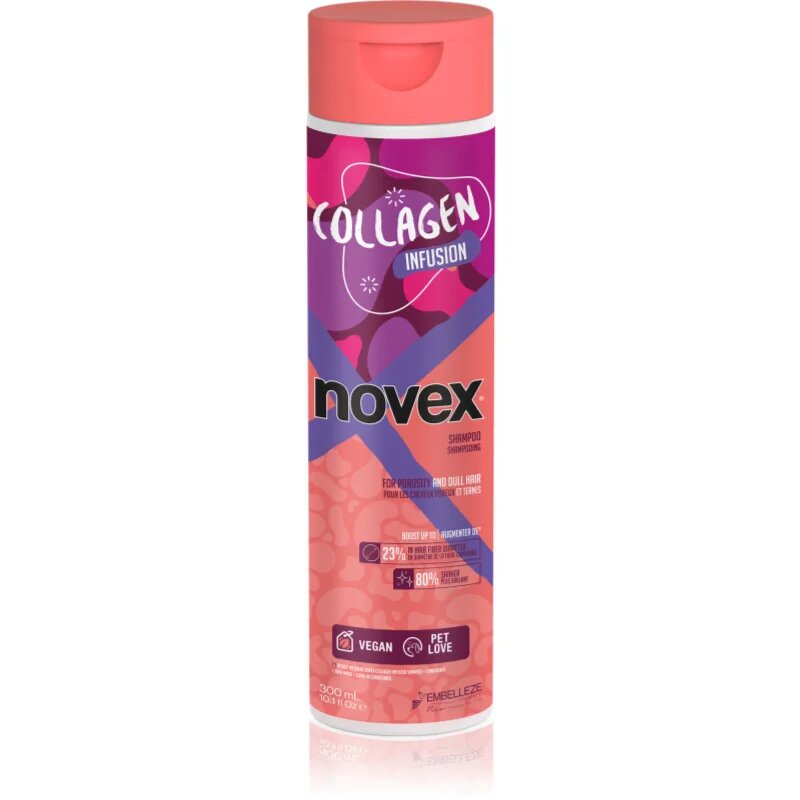 Novex Collagen Infusion šampon za okrepitev las 300 ml