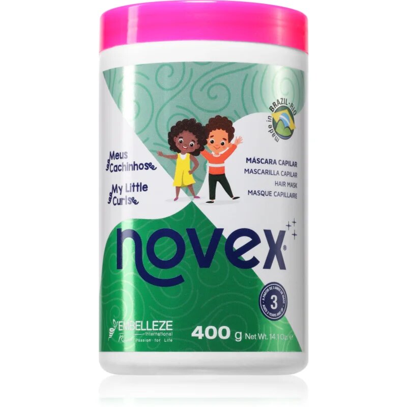 Novex My Little Curls maska za skodrane lase za otroke 400 g
