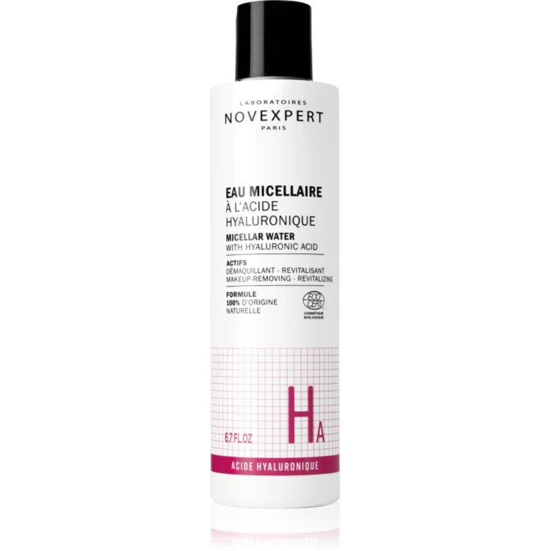 Novexpert Micellar Water with Hyaluronic Acid micelarna voda s hialuronsko kislino 200 ml