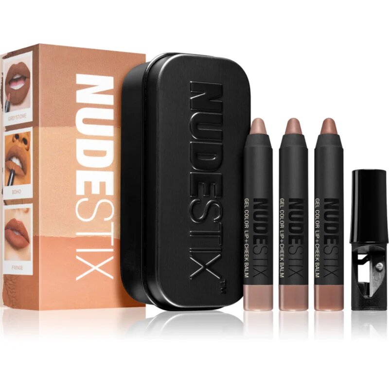 Nudestix 90's Nude Mini Lips set za ustnice z mat učinkom