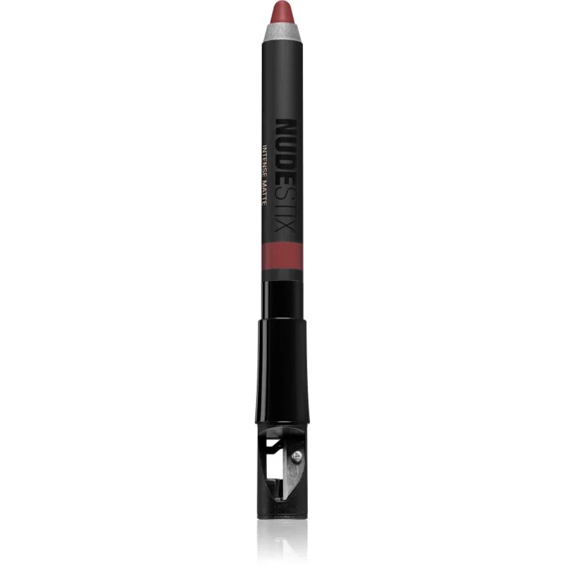 Nudestix Intense Matte univerzalni svinčnik za ustnice in lica odtenek Sunkissed Rose 28 g