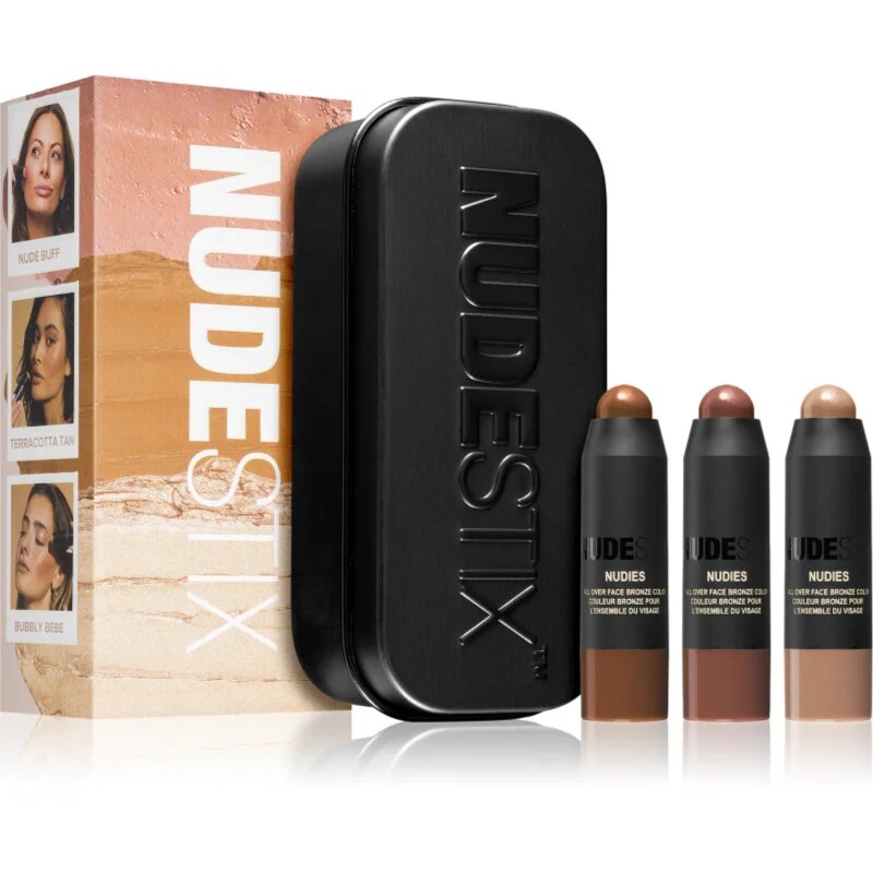 Nudestix Mini Soft & Warm Nudies set dekorativne kozmetike