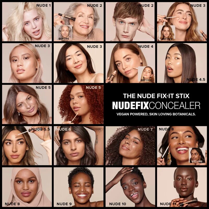 Nudestix Nudefix kremasti korektor odtenek Nude 8 10 ml