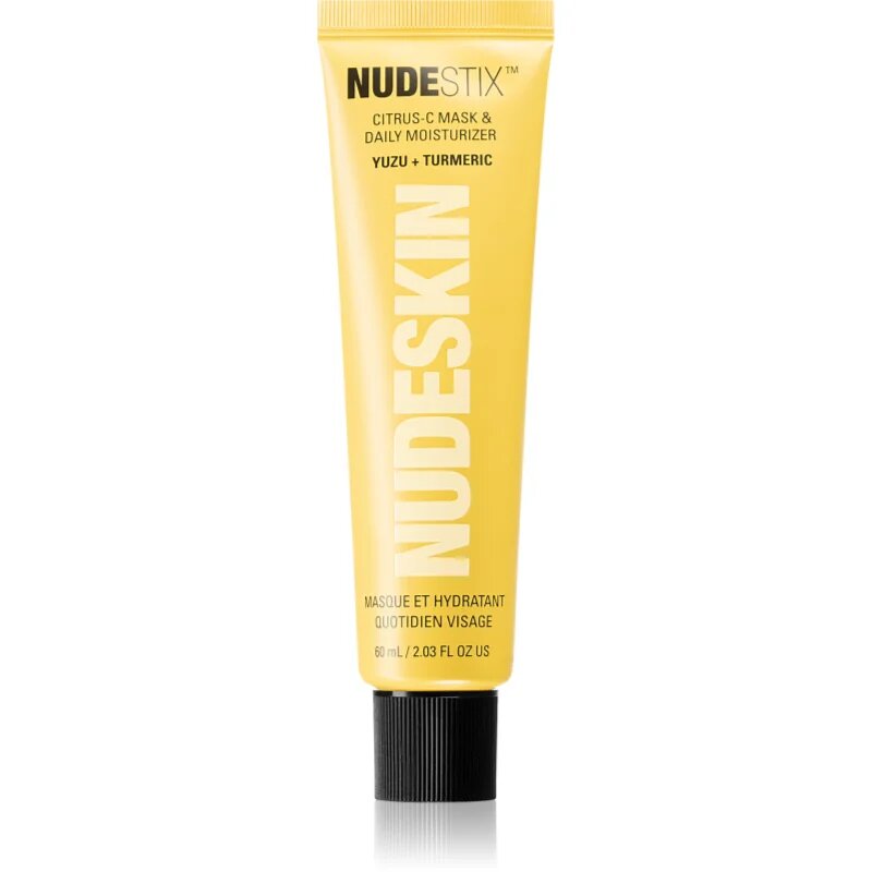 Nudestix Nudeskin Citrus-C Mask & Daily Moisturizer vlažilna krema za obraz za dan in noč 60 ml
