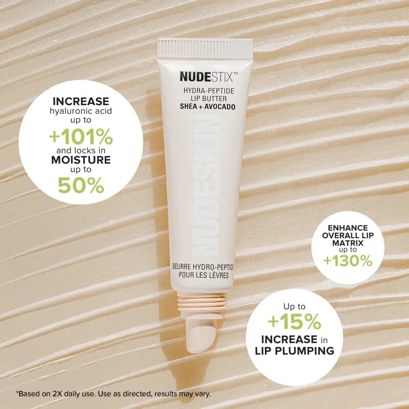 Nudestix Nudeskin Hydra-Peptide Lip Butter Tint Set darilni set za ustnice