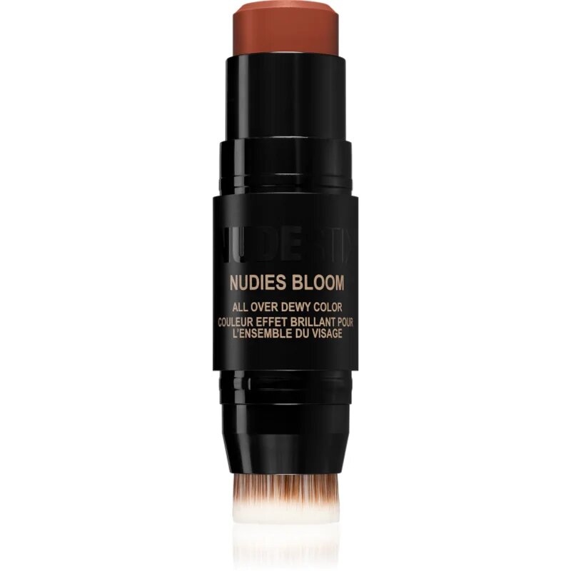 Nudestix Nudies Bloom večnamensko ličilo za oči ustnice in obraz odtenek Rusty Rouge 7 g