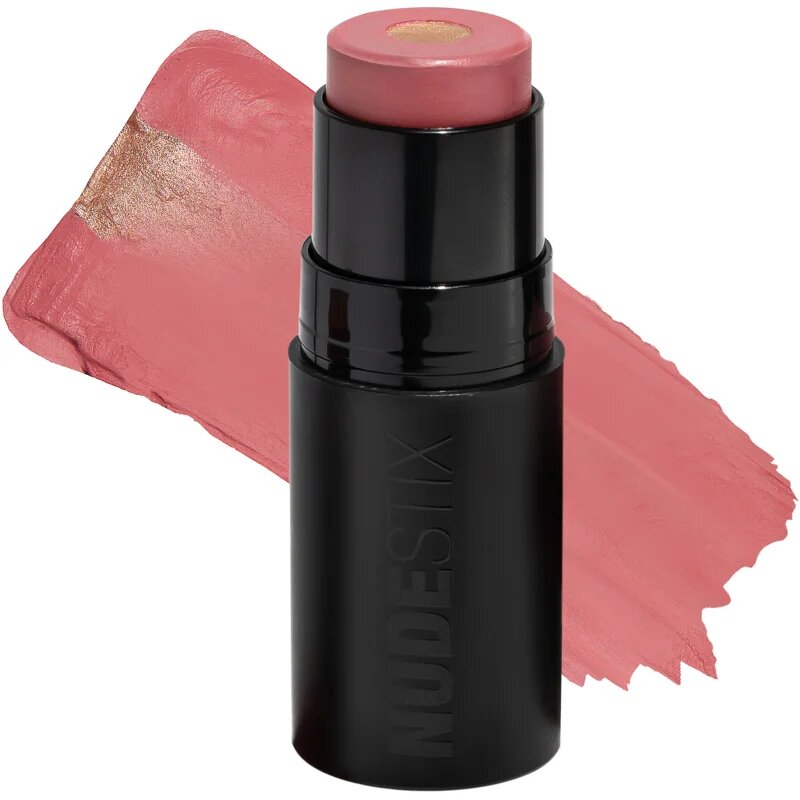 Nudestix Nudies Matte + Glow Core večnamensko ličilo za oči ustnice in obraz odtenek Pink Ice 6 g
