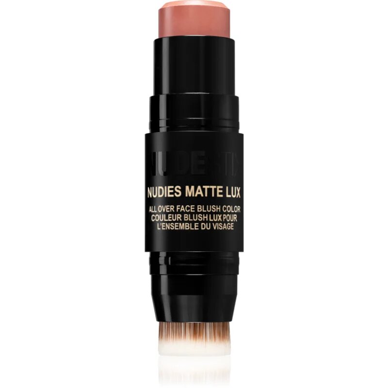 Nudestix Nudies Matte Lux večnamensko ličilo za oči ustnice in obraz odtenek Pretty Peach 7 g