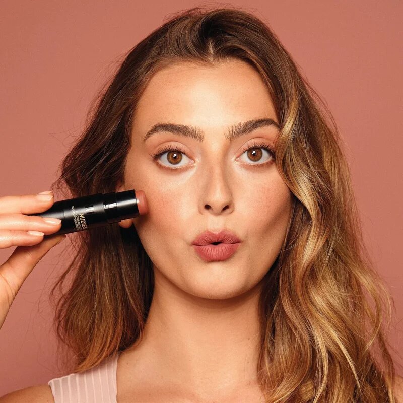 Nudestix Nudies Matte večnamensko ličilo za oči ustnice in obraz odtenek Sunkissed 7 g