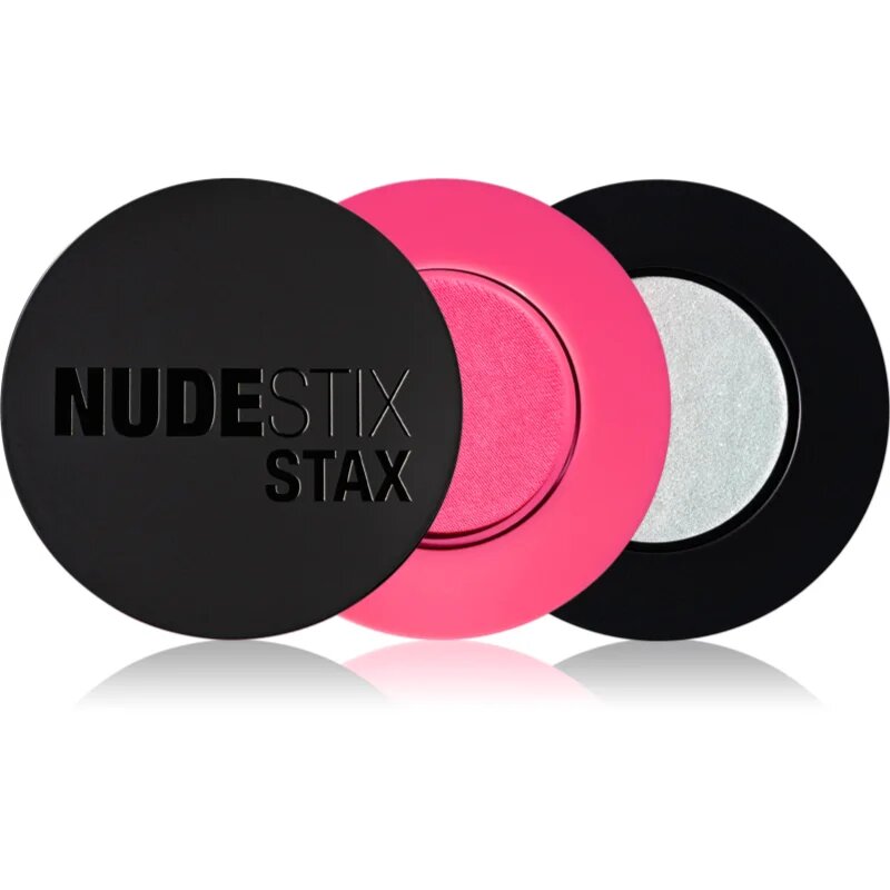 Nudestix Stax Set večnamensko ličilo za oči ustnice in obraz odtenek Pinkglow 2x2.5 g