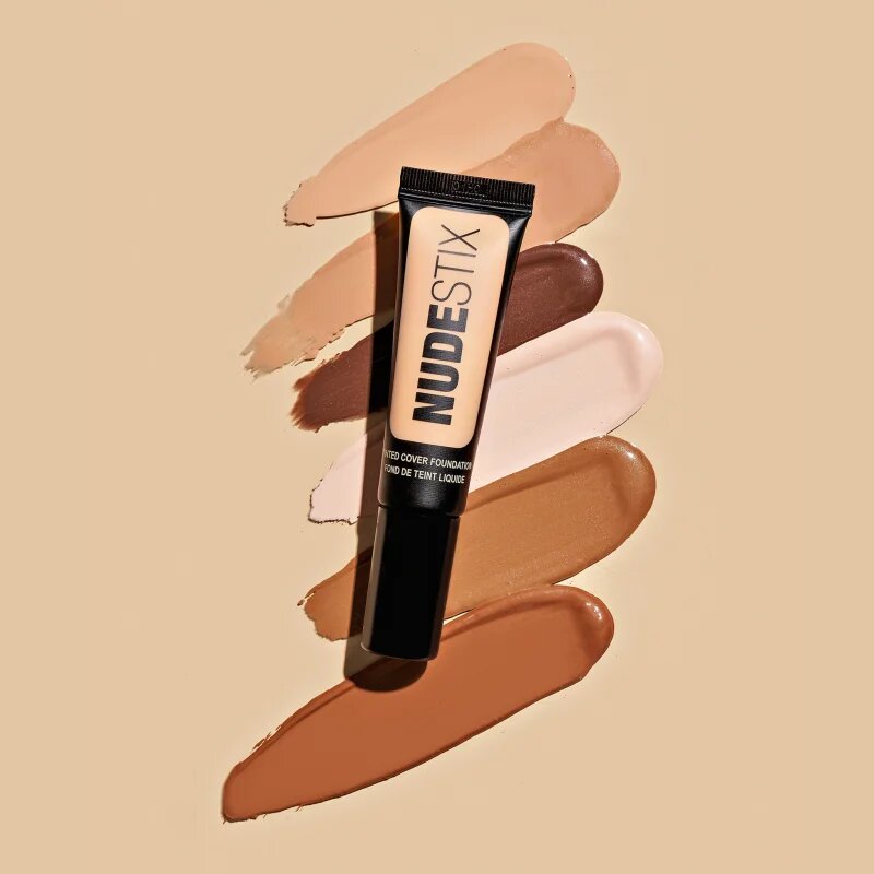 Nudestix Tinted Cover lahki tekoči puder s posvetlitvenim učinkom za naraven videz odtenek Nude 2.5 25 ml