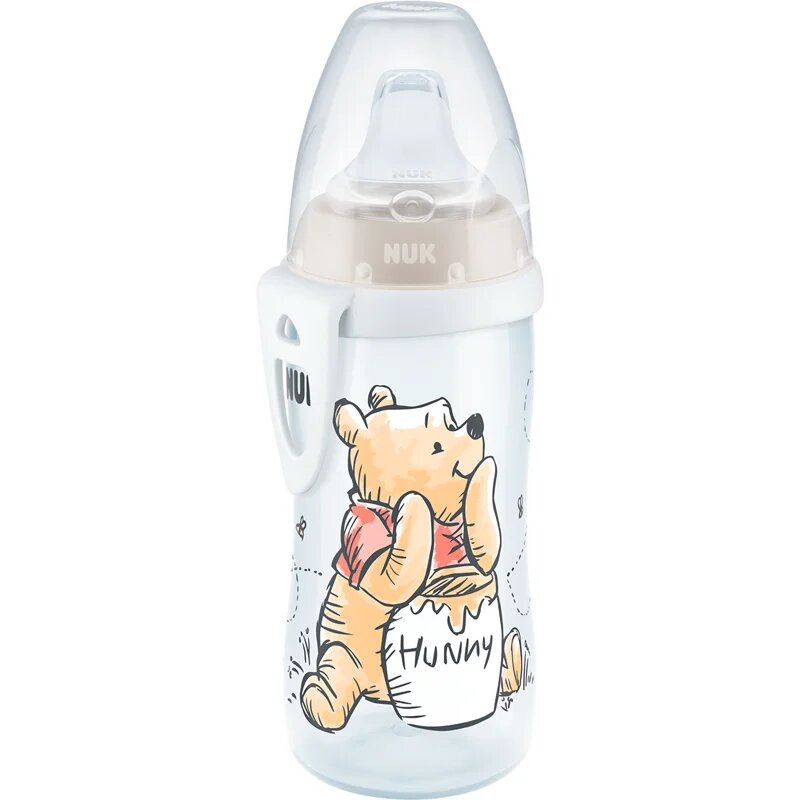 NUK Active Cup Winnie the Pooh steklenička za dojenčke 12 m 1 kos