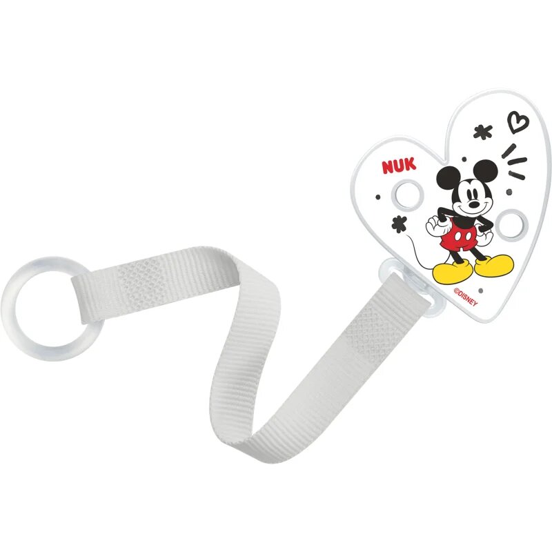 NUK Disney Mickey trak za dudo 1 kos