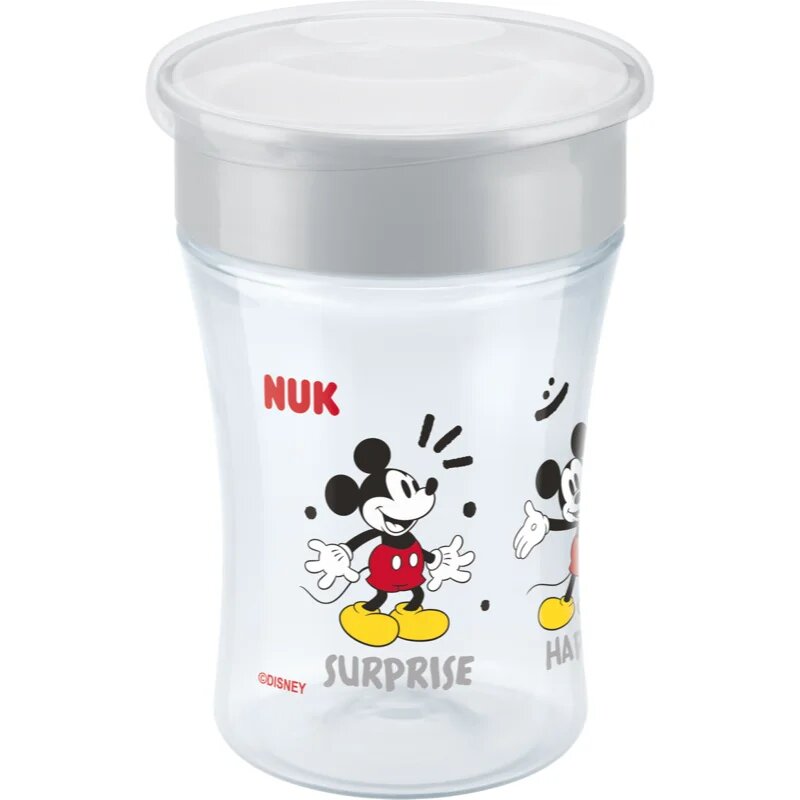 NUK Magic Cup Disney skodelica Mickey Mouse 8m+ 1 kos