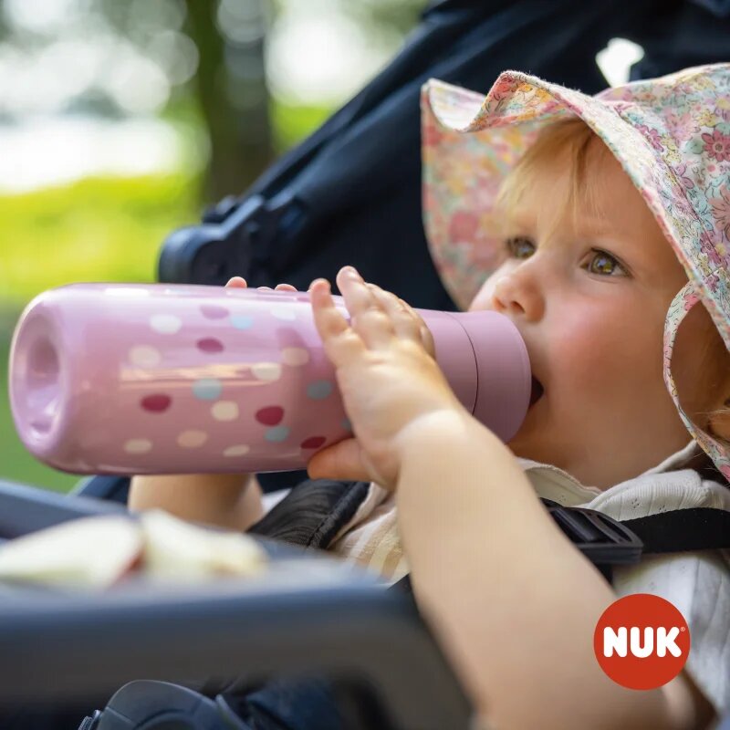 NUK Mini-Me Flip športna steklenica Pink 12m+ 1 kos
