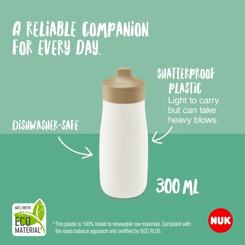 NUK Mini-Me Sip steklenička za otroke Pink 9m+ 1 kos