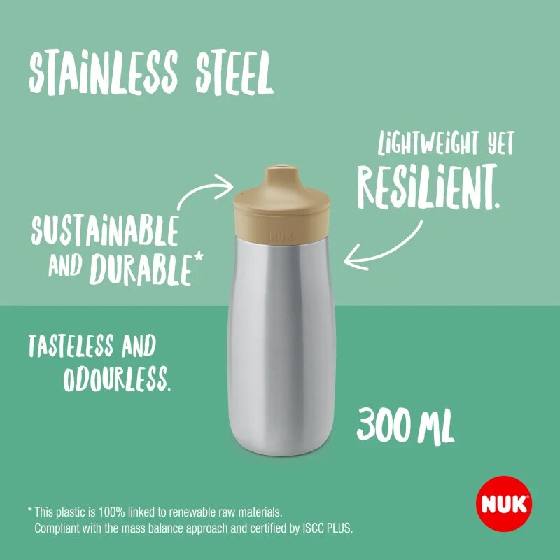 NUK Mini-Me Sip steklenička za otroke White 9m+ 1 kos