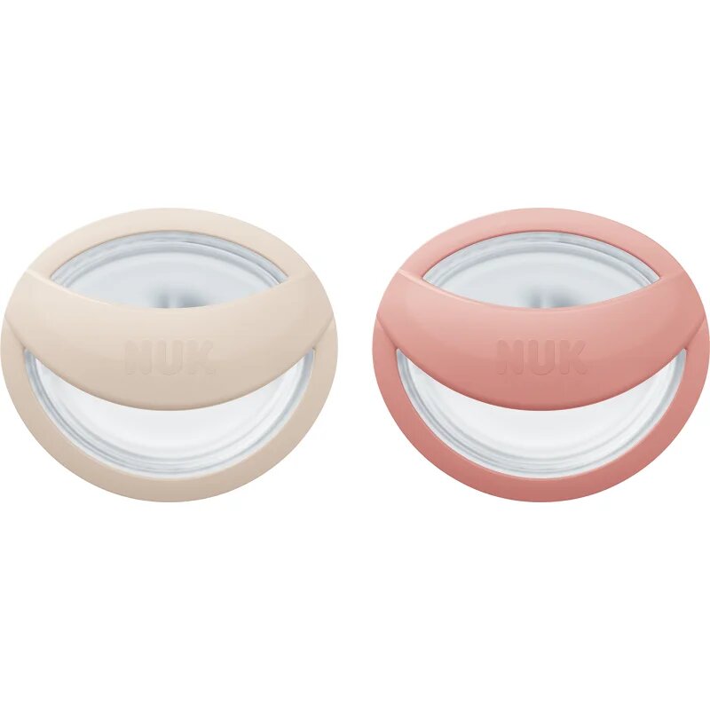NUK Perfect Match 0-6m duda Red 2 kos