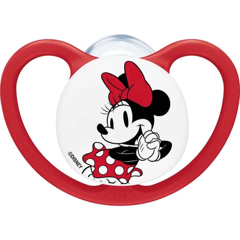 NUK Perfect Match AIR Disney duda Red 0-6m 1 kos