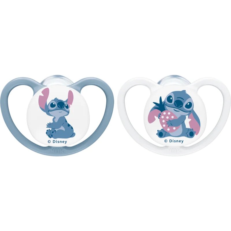 NUK Perfect Match Air Stitch duda 6-18m 2 kos