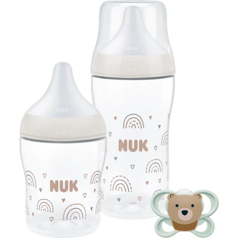 NUK Perfect Match Rainbow darilni set za dojenčke 0-3+ m