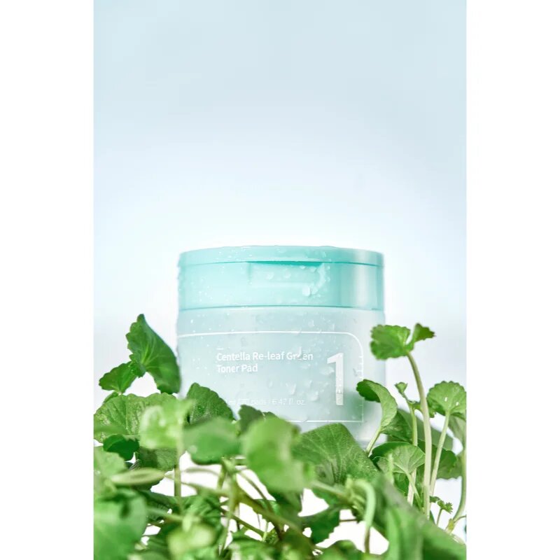 Numbuzin No. 1 Centella Re-Leaf Green Toner Pad tonizirajoče blazinice za pomiritev kože 70 kos
