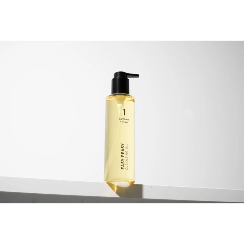 Numbuzin No. 1 Easy Peasy Cleansing Oil čistilno olje za odstranjevanje ličil za hidracijo kože in zmanjšanje por 200 ml