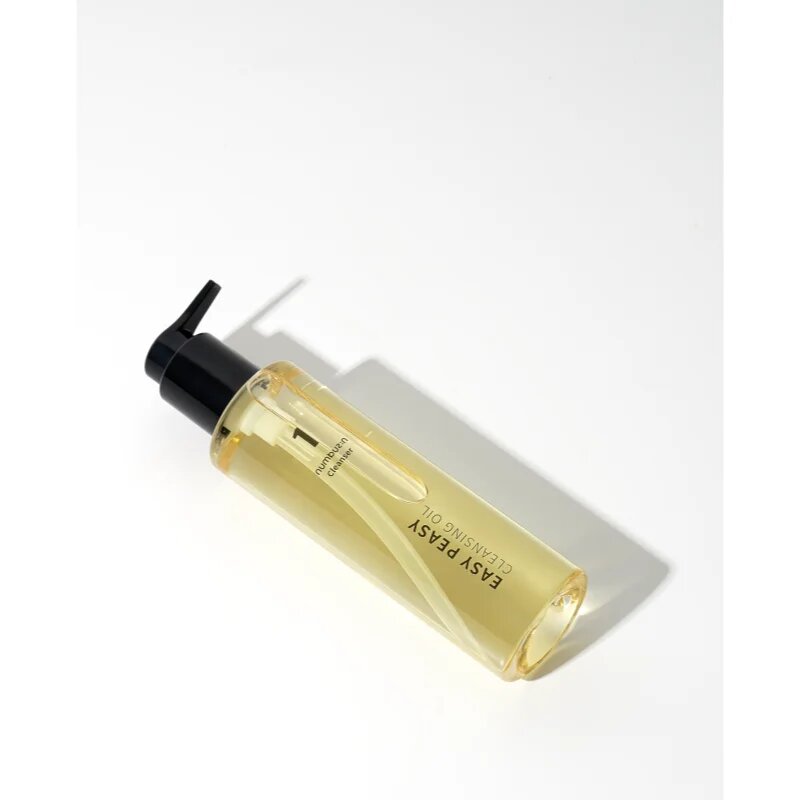 Numbuzin No. 1 Easy Peasy Cleansing Oil čistilno olje za odstranjevanje ličil za hidracijo kože in zmanjšanje por 200 ml