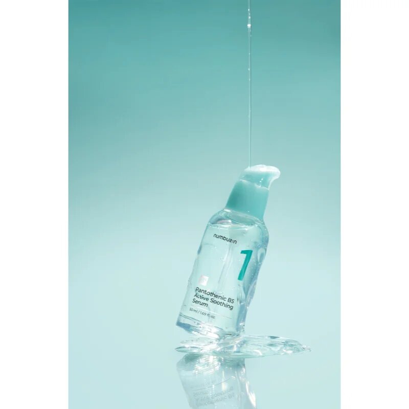 Numbuzin No. 1 Pantothenic B5 Active Soothing Serum intenzivno vlažilni serum z gelasto teksturo 50 ml
