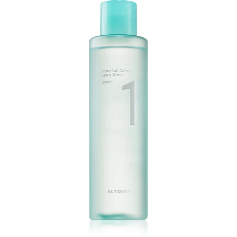 Numbuzin No. 1 Pure-Full Calming Herb Toner pomirjajoči tonik za obraz za problematično kožo 300 ml