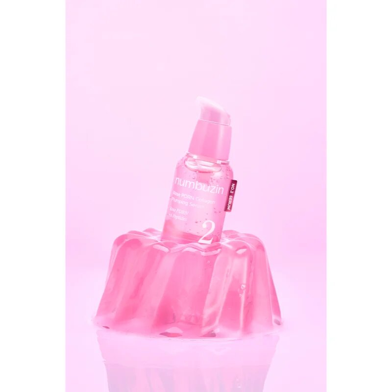 Numbuzin No. 2 Rose PDRN Collagen Plumping Serum učvrstitveni serum za obraz z regeneracijskim učinkom 30 ml