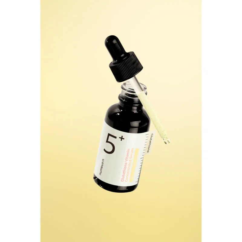 Numbuzin No. 5 Glutathione Vitamin Concentrated Serum koncentrirani serum za obraz za kožo s hiperpigmentacijo 30 ml