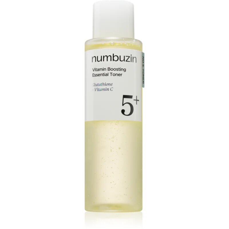 Numbuzin No. 5 Glutathione Vitamin Concentrated Toner vlažilni tonik za poenotenje tona kože 200 ml