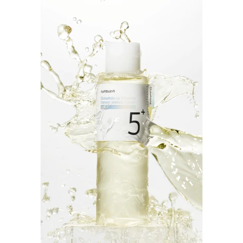 Numbuzin No. 5 Glutathione Vitamin Concentrated Toner vlažilni tonik za poenotenje tona kože 200 ml