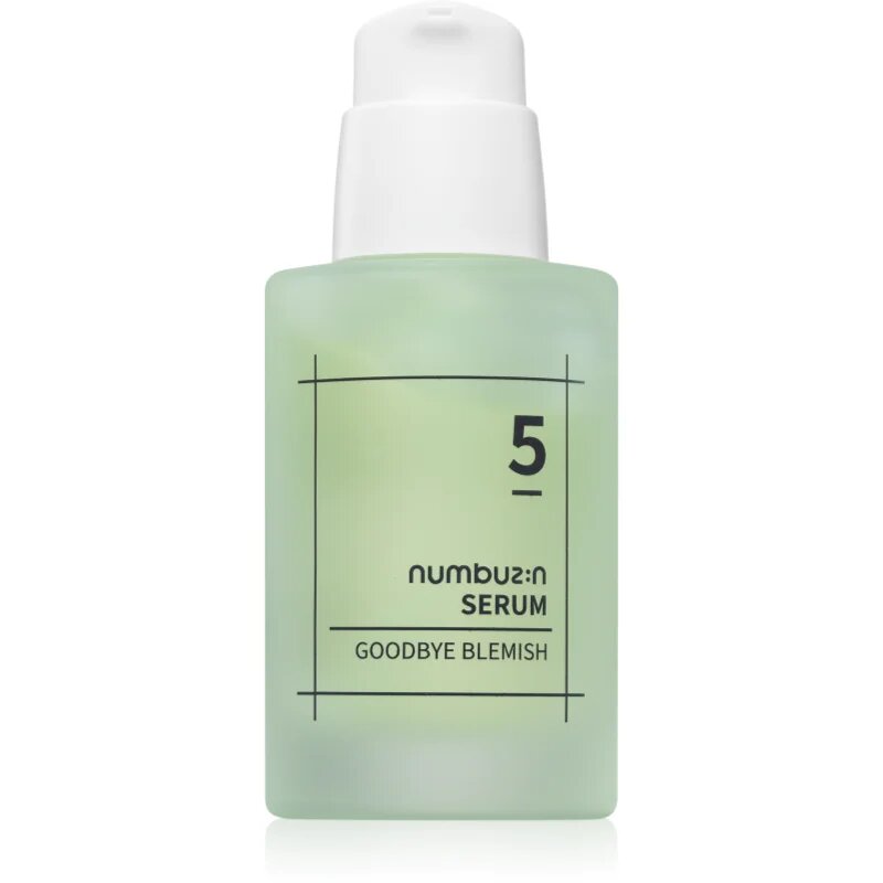 Numbuzin No. 5 Goodbye Blemish Serum intenziven revitalizacijski serum proti nepravilnostim na koži 50 ml