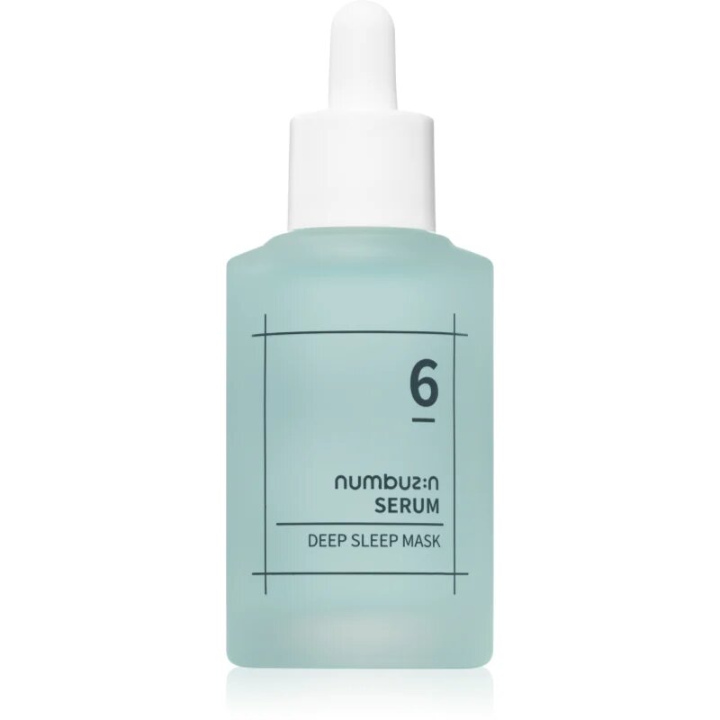 Numbuzin No. 6 Deep Sleep Mask Serum nočni serum za intenzivno hidracijo 50 ml