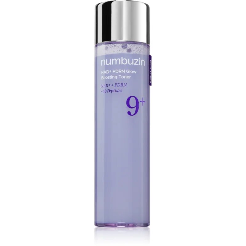 Numbuzin No. 9 NAD+ PDRN Glow Boosting Toner posvetlitveni tonik za obraz z učvrstitvenim učinkom 150 ml