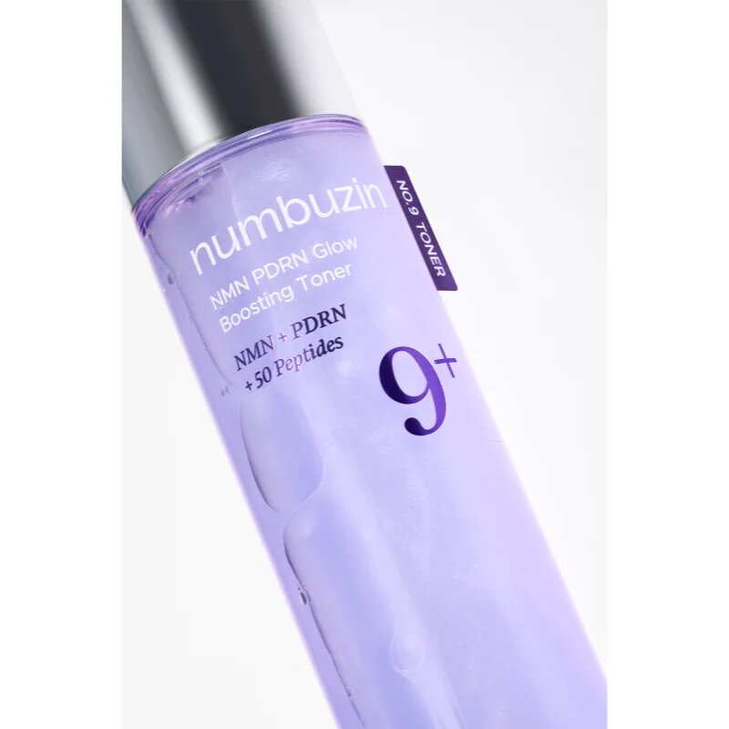 Numbuzin No. 9 NAD+ PDRN Glow Boosting Toner posvetlitveni tonik za obraz z učvrstitvenim učinkom 150 ml