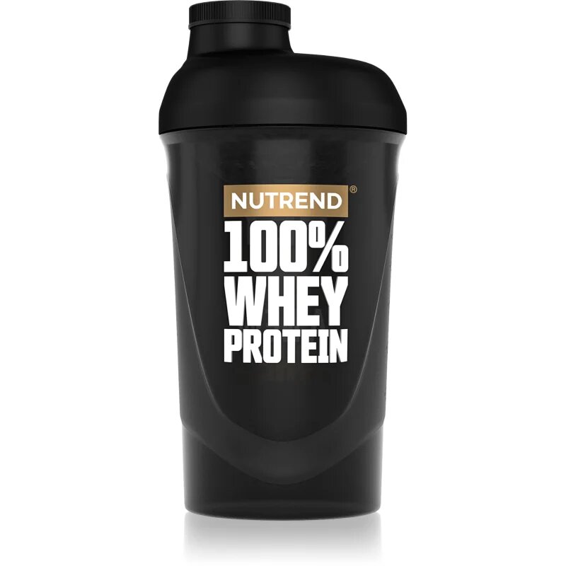Nutrend Shaker 600 ml športni shaker barva Black 1 kos