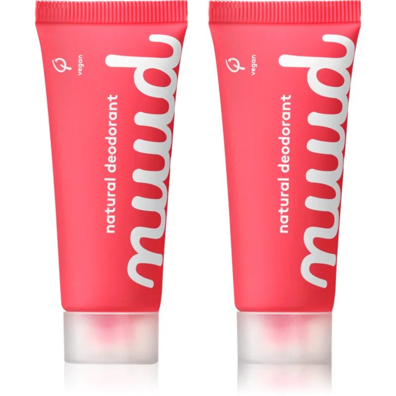 NUUD Smarter Pack Red kremasti deodorant naravno 2x20 ml