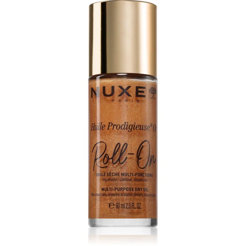 Nuxe Huile Prodigieuse Or večnamensko suho olje z bleščicami za obraz telo in lase 60 ml
