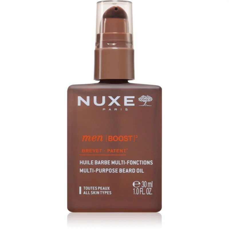 Nuxe Men [BOOST]³ večnamensko olje za brado 30 ml