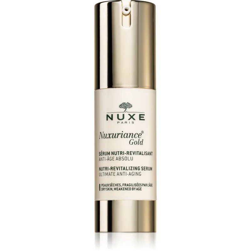 Nuxe Nuxuriance Gold revitalizacijski serum za obraz s hranilnim učinkom 30 ml