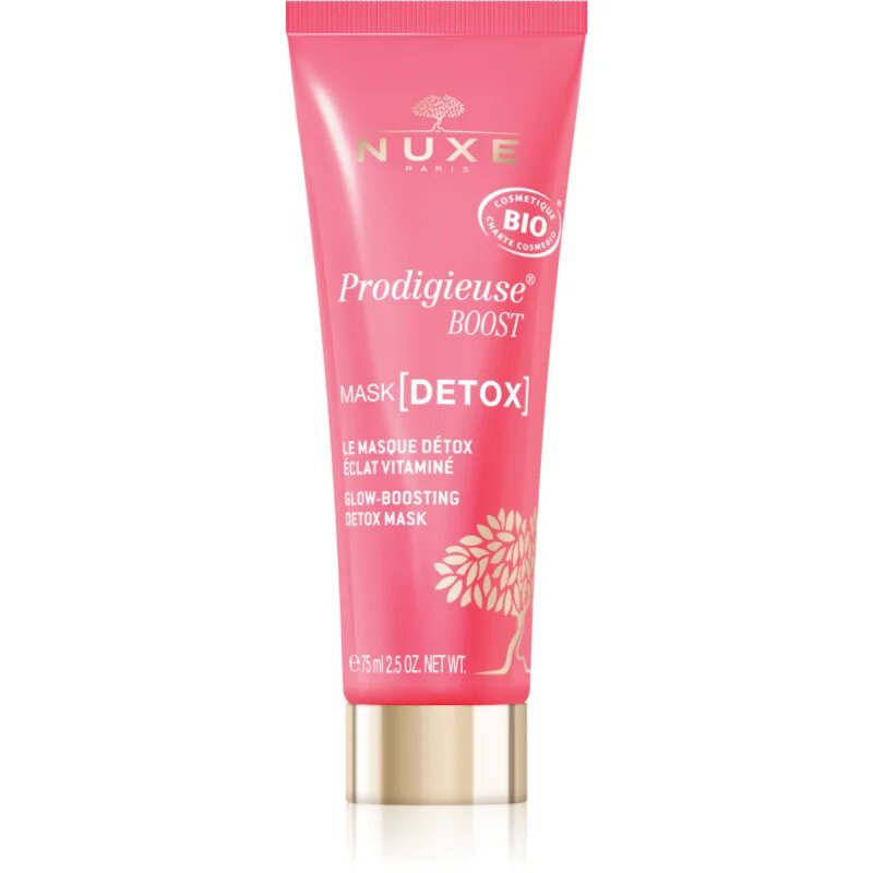 Nuxe Prodigieuse Boost Glow-Boosting Detox Mask maska za posvetlitev za obraz 75 ml