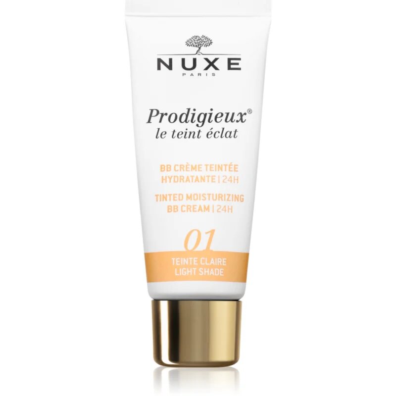 Nuxe Prodigieux Tinted Moisturizing BB Cream vlažilna BB krema odtenek 01 Light 30 ml